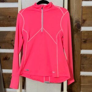 Women's Saucony "Visipro" Thermal Athletic Top, Size Medium, Visi Pink